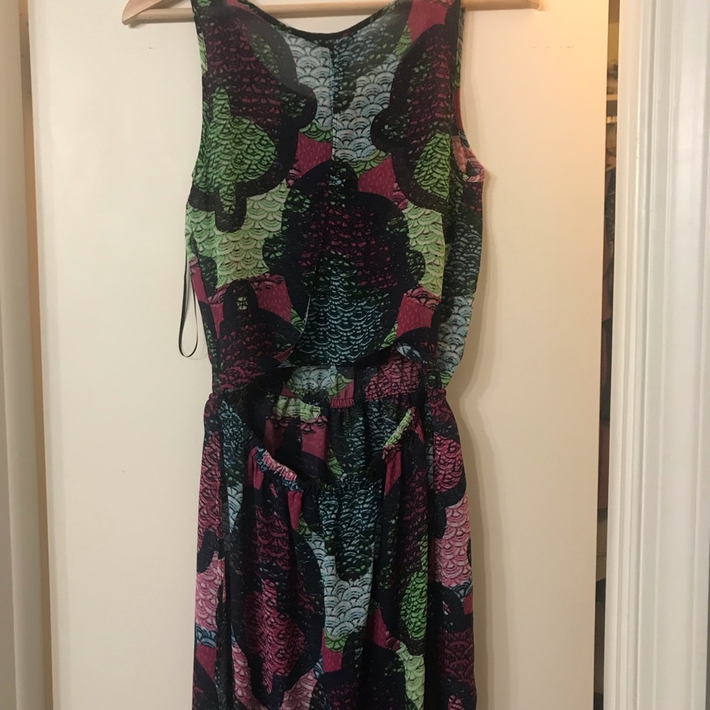 Very light semi sheer dress
